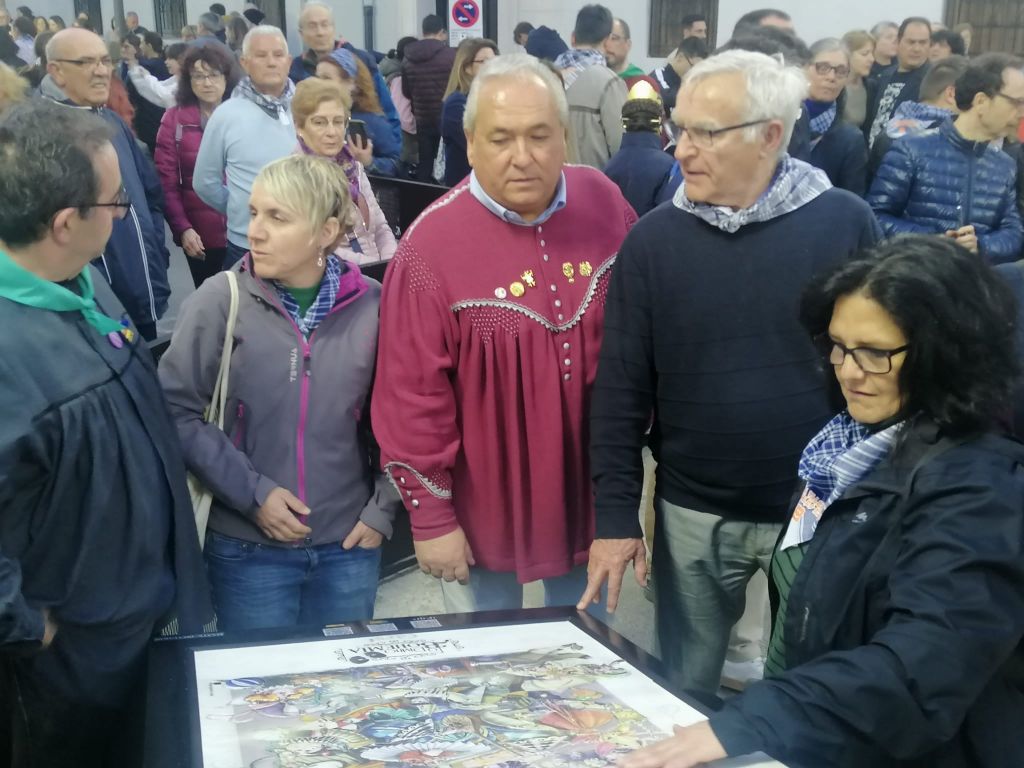 Joan Ribó en la falla Duque de Gaeta