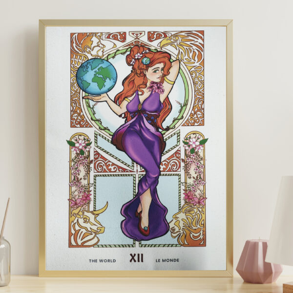 Pergamino Tarot – El Mundo